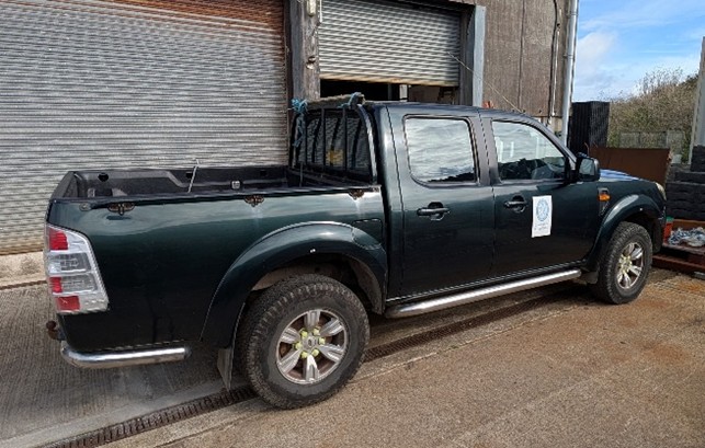 Image of Ford Ranger RE11NTT for sale for parts/repair only.