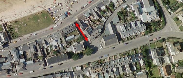 Location of road closure Location of road closure