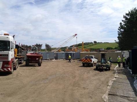 Entrance to the Parting Carn site.